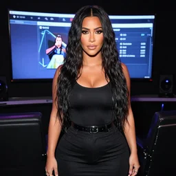 kim kardashian in counter streak