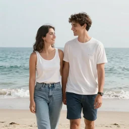 couple, man and woman on the beach in couple vol 2 photo reference pack for artists - 2 2 0 jpegs pose, sweet hugs, gold trim, atmoshperic, elegant, sharp focus, sand sea, red sun, huge lips, by by satine zillah, artstation, intricate details