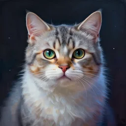 epic digital paint art of schrodinger's cat, stunning, wow, mysterious, quantum superposition, semi - transparent, semi - visible, half invisible, artstation, cgsociety, wlop, pixiv