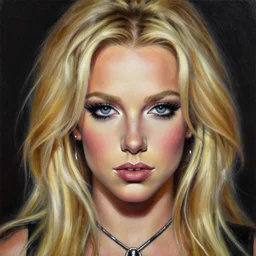 detailed portrait of emo britney spears anime death note intricate, hyper detailed, realistic, oil painting, by julie bell, frank frazetta, cinematic lighting