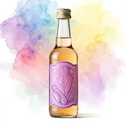 veins paisley kombucha watercolor serum vinyl fx