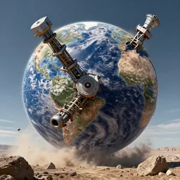 a contraption to destroy the planet