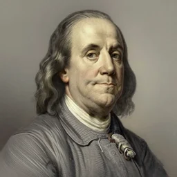 portrait of Benjamin Franklin, dreamy and ethereal, expressive pose, peaceful expression, elegant, highly detailed, digital painting, artstation, concept art, smooth, sharp focus, by Alberto Vargas