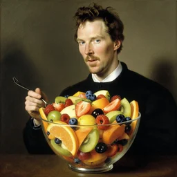 benedict cumberbatch as a fruit salad, by giuseppe arcimboldo