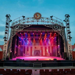 heavy metal circus carnival stage