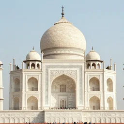Taj Mahal Architecture in the Style of Picasso, intricate details