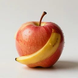 banana-shaped apple