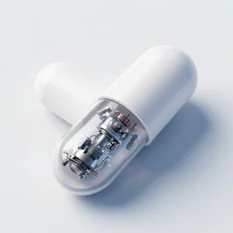 a pill with Machines inside