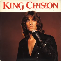Album cover from King Crimson's album In the Court of the Crimson king