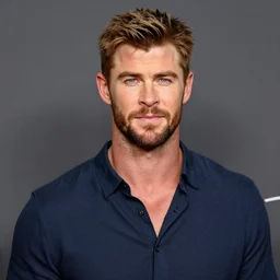 Chris Hemsworth portrait