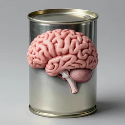 can of brains by Jason Edmiston