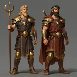 Varis and Zenos Galvus fanart featured on artstation concept art Garleans