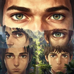 highly detailed vanishing mountain - point of eyes, in gta v, stephen bliss, unreal engine, fantasy art by greg rutkowski, loish, rhads, ferdinand knab, makoto shinkai and lois van baarle, ilya kuvshinov, rossdraws, tom bagshaw, global illumination, radiant light, detailed and intricate environment