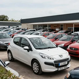 a marketplace photo for a Peugeot 107