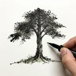 zen tree ink