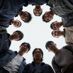 sotto - in - su people seeing angles