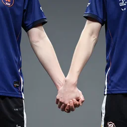 a picture of forsen and xqc holding hands
