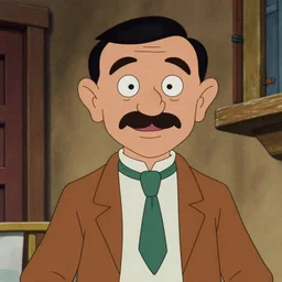 Mr. Bean in a 2D Animated Mr. Bean film from the 1990s, cell shaded, grainy quality, very detailed, highly detailed, hand drawn, traditional art, animated, 8k resolution