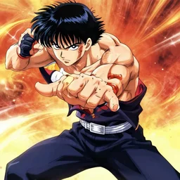 Akira, fighting scene, anime