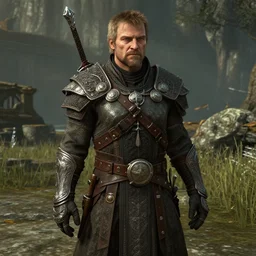 walter white as skyrim npc, game screenshot