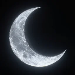 сrescent moon. trending on artstation