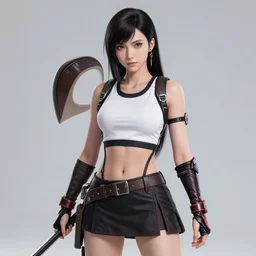 tifa lockhart by mingchen shen
