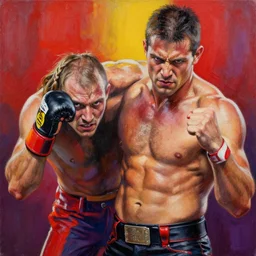 amazing detailed intricate photorealistic painting of brat pit in fight club. hd, hq, vibrant colours
