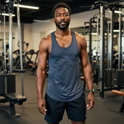 donald glover at the gym