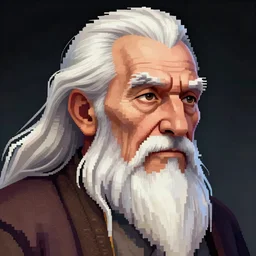 a wise old man, beautiful detailed pixelart by albertov, intricate details, beautiful, dithered gradients, volumetric lighting, cgsociety, artstation, smooth, sharp focus, 2 d illustration, by greg rutkowski, amazing art by dan mumford, johan grenier
