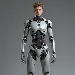 full body portrait of tyler posey as an android. detailed face, concept art, intricate, highly detailed 8 k, smooth, sharp focus, handsome and aesthetic shape of face and body, artgerm, artstation, art by zexi guo and nira and junpei suzuki and gharliera and rinotuna