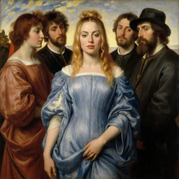 a beautiful painting of margot robbie by john everett millais and dante gabriel rossetti and john collier and john william waterhouse, pre - raphaelite, detailed, trending on artstation, hd, masterpiece