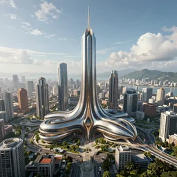 the city of atlantis futuristic design unreal engine 5 4 k hyperdetailed photorealism volumetric lighting hdr