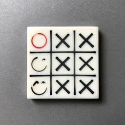 a single square of tic - tac - toe