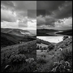 a 20x20 black and white grid