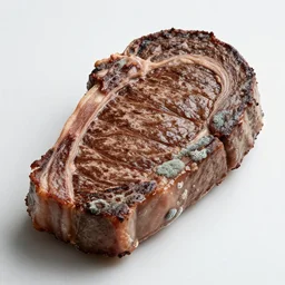 i used a new york strip steak rotted for 1 2 5 days in the summer heat. it was engulfed in mold and infested by maggots. i ate the steak in one sitting accompanied with a glass of blood. it was disgustingly good but i did not get high.