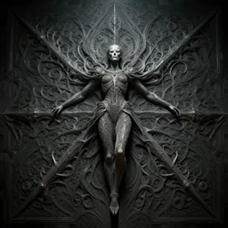 that is not fabio fazio which can eternal lie and with strange aeons even death may die, intricate, ultra high definition, ultra detailed, symmetry, sci - fi, dark fantasy, by wayne barlowe