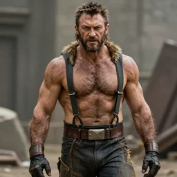 Tom Hardy as wolverine 4K quality Super Realistic