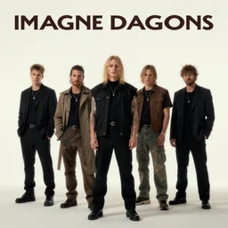 imagine dragons cover art, artstation award winning