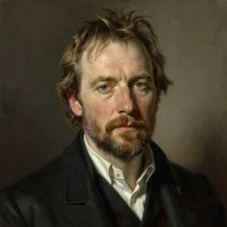 portrait of rutger hauer, highly detailed painting by gaston bussiere, craig mullins, j. c. leyendecker 8 k