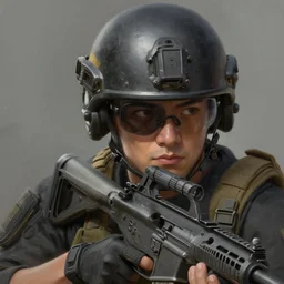 concept painting of closeup chinese swat helm in counter - strike online, l by 司 机, 橡 树 山 雨, 黄 凤 年 啊, ruo xin, rongzhen luo, fenghua zhong, ruan jia. fine details, trending on artstation.