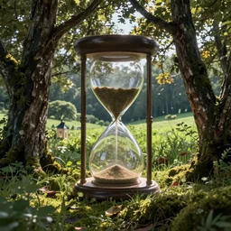 submerged, hourglass, pastoral, arboreal by gediminas pranckevicius