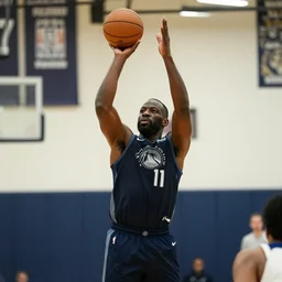 draymond green shooting a basketball