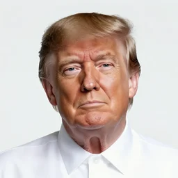 donald trump with beard and mustache, 5 0 mm photo