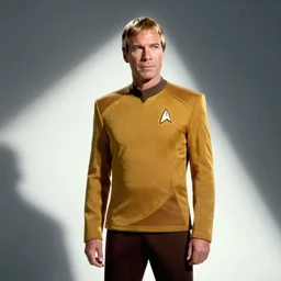 jean luc picard as a klingon, star trek the next generation, film still