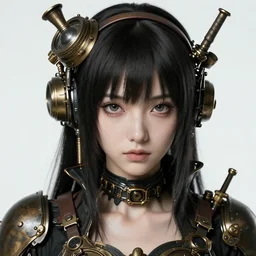 portrait anime girl steampunk cute - fine - face, pretty face, realistic shaded perfect face, fine details. anime. bioshock steampunk realistic shaded lighting by katsuhiro otomo ghost - in - the - shell, magali villeneuve, artgerm, rutkowski jeremy lipkin and giuseppe dangelico pino and michael garmash and rob rey