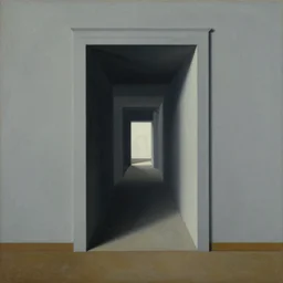 surreal surrealism surrealist painting of a portal to an parallel universe