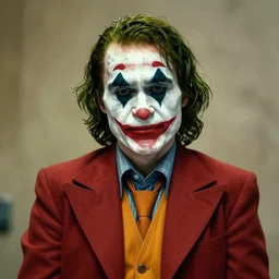 portrait of saul goodman as the joker, absurdist