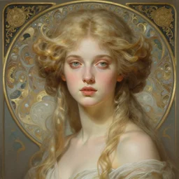 portrait of etheral goddess, intricate, elegant, highly detailed, digital painting, artstation, concept art, smooth, sharp focus, illustration, art by artgerm and greg rutkowski and alphonse mucha and william - adolphe bouguereau and stephanie law