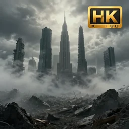 a photo of the end of the world, dramatic, mist, 8k, detailed, realistic