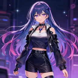 miracle symphony x nightcore aesthetic, full body detailed. pretty face and eyes, pixiv